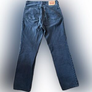 Vintage Faded Black Levi Jeans